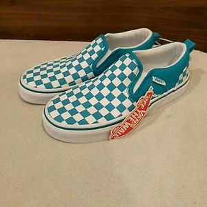 New Vans Checkerboard Slip on Sneakers size 2.5